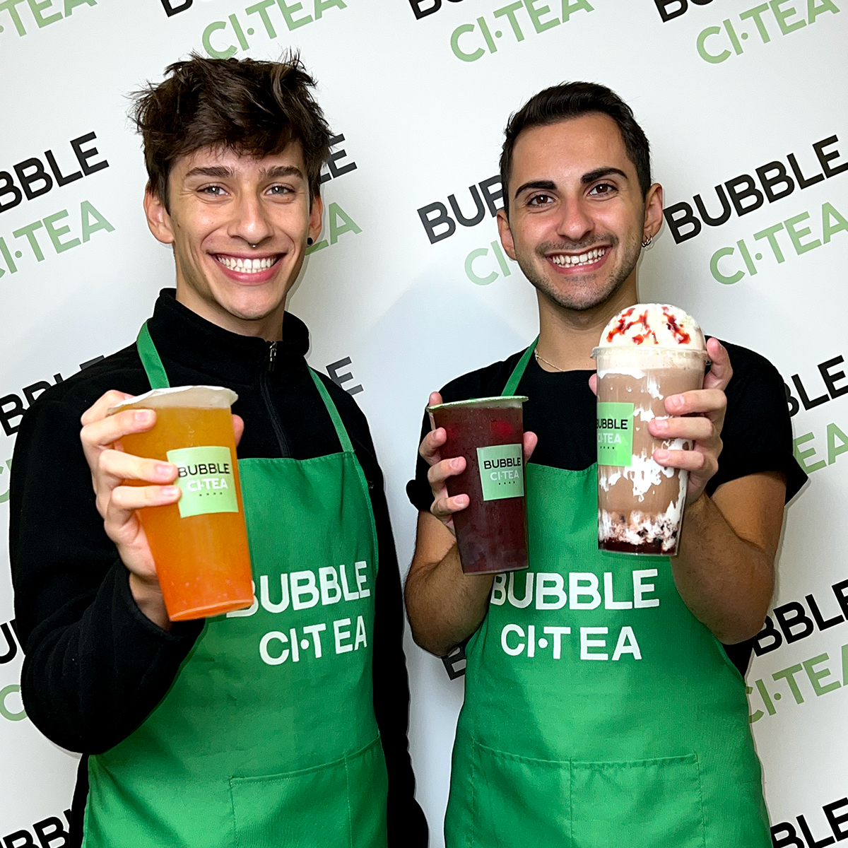Serving drinks